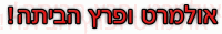 אולמרט ופרץ הביתה