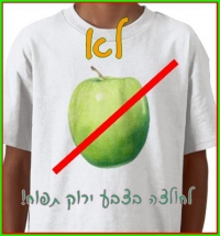 לא לחולצה אחידה בצבע ירוק בשיעורי ספורט בבית ספר רמון!!!