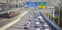 יפתח הנתיב הסגור באיילון לבאים מדרום לכוון תל אביב לרכב פרטי