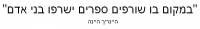 "במקום בו שורפים ספרים ישרפו בני אדם"