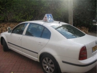 מחאה כנגד בוחנים במבחן נהיגה מעשי וכנגד זמן ההמתנה לטסט
