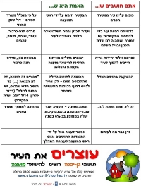 עוצרים את העיר!