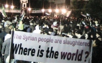 appeal to the UN secretary general to stop the massacre in Syria 