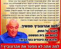 ביבי, זמן לפטר את השר יצחק אהרונוביץ!
