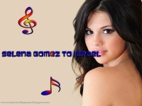selena gomez to isrel