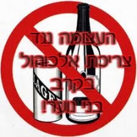 חיוב העריות להציב פקחים באזורים שבהם נמכרים משקאות אלכוהוליים לבני נוער 