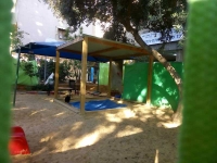 הורי גן תלתן בפתח תקווה דורשים להחליף את חצר החול בגן!