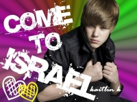 justin biber to Israel