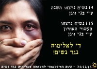 די לאלימות! השלטון צריך להפסיק להישאר אדיש לתופעה ולנקוט באמצעים!