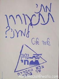 להחזיר את גלעד שליט הביתה!!!