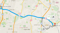 קו גלילות-ראש העין בערב!