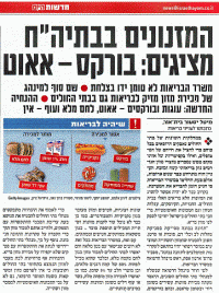 עצומה נגד כוונת משרד הבריאות לאסור מכירת ממתקים בבתי החולים