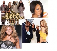 Black eyed peas ביונסה,וריהאנה