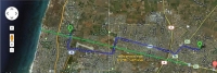 שביל אופניים צמוד לכביש 531 מכפר סבא עד לים